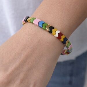 Colorful Chevron Bracelet